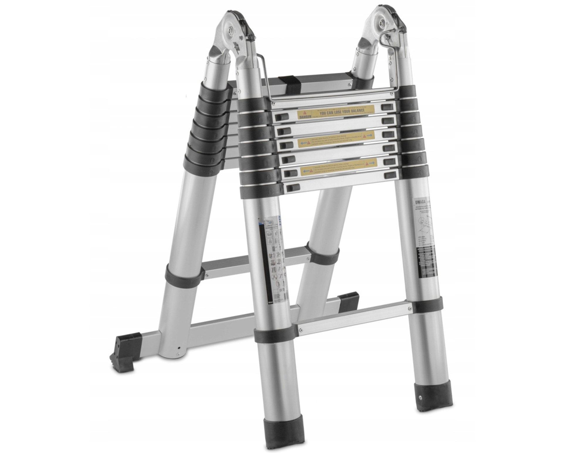 Escalera Telescópica Articulada de Aluminio 6,2 m